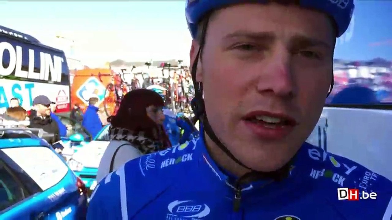 Interview de Kevin Van Mersel avant le départ du Circuit Het Nieuwsblad
