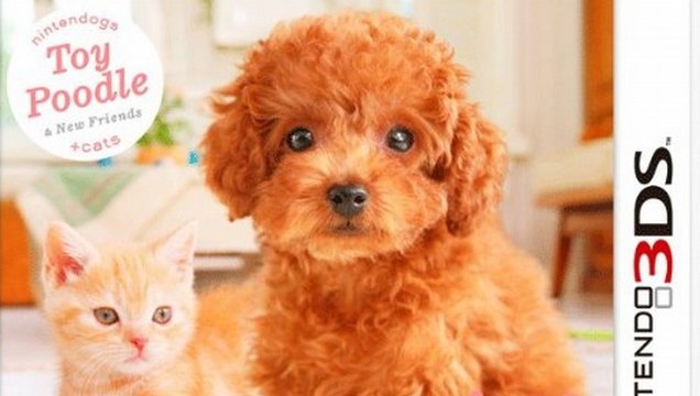 Nintendogs plus Cats Toy Poodle and New Friends Gameplay (Nintendo 3DS) [60 FPS] [1080p]
