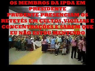 IRMÃO FEZ RETETÉ NA IGREJA DEUS E AMOR E ESCORREGOU NO TAPETE