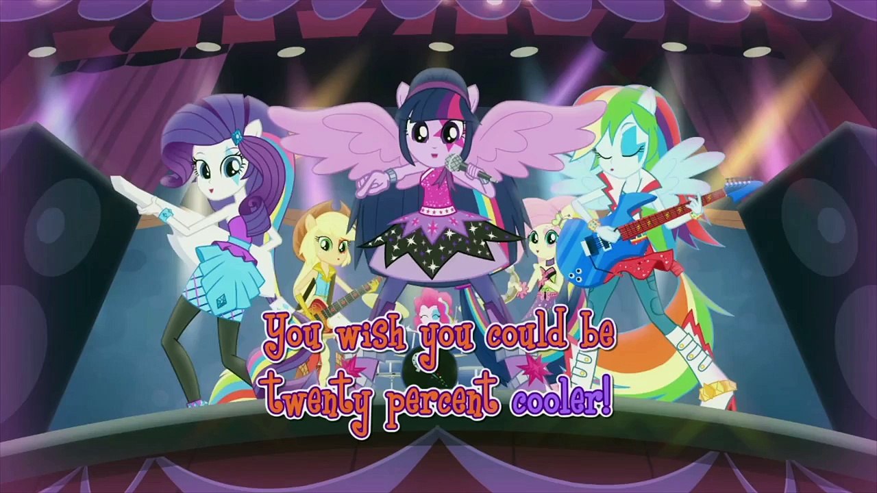 MLP- Equestria Girls - Rainbow Rocks - 'Awesome As I Wanna Be' SING-ALONG  ©Hasbro Studios 2015