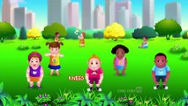 Head, Shoulders, Knees and Toes   Popular Nursery Rhymes Collection for Kids   ChuChu TV Rhymes Zone