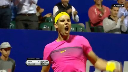 Argentina Open 2015 QF Rafael Nadal vs. Federico Delbonis : Highlights