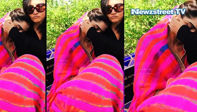 Sonam caught sleeping on sets!