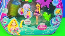 Disney Tangled Rapunzel Bath Fun Toy Princess Magiclip Doll Review AllToyCollector