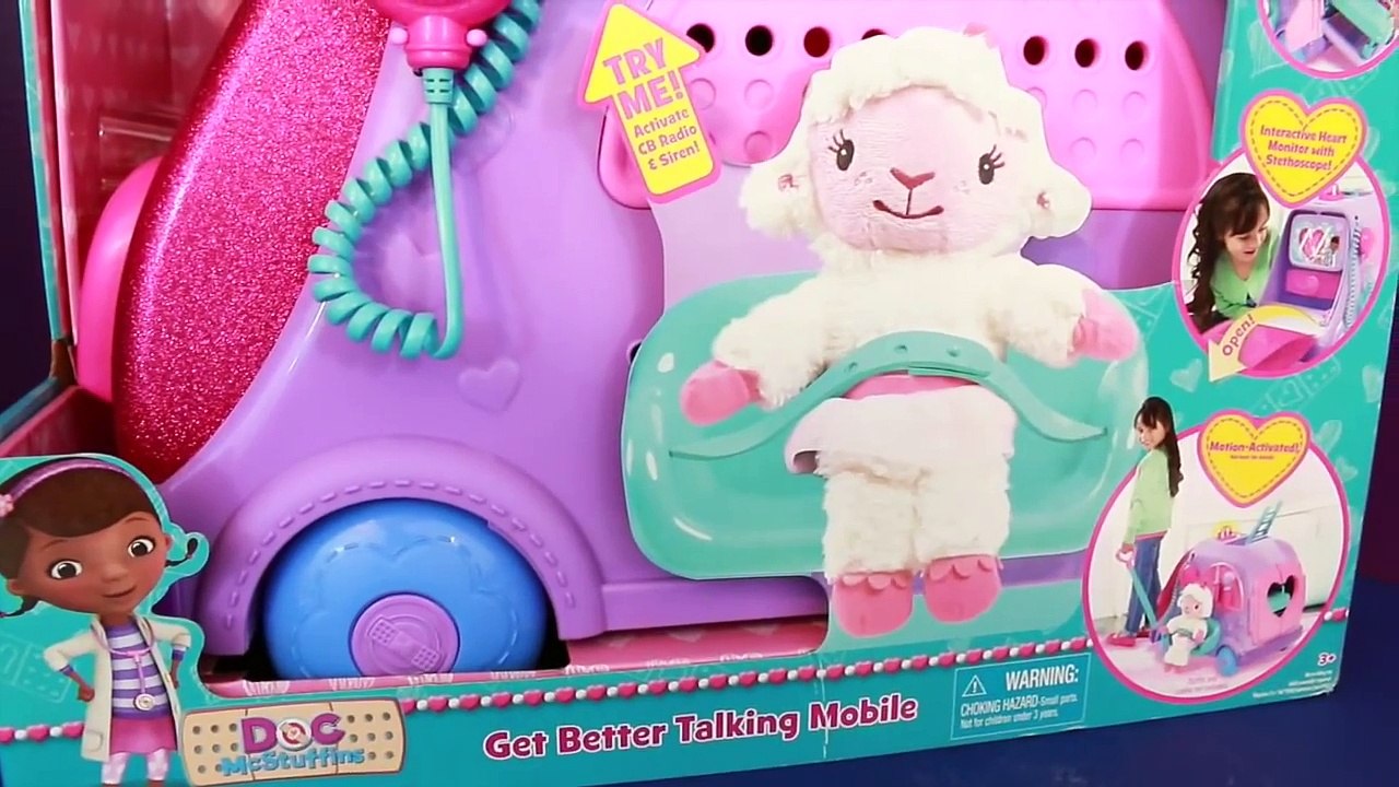 Doc McStuffins Get Better Talking Mobile Doc McStuffins Songs TOP 10 TOYS