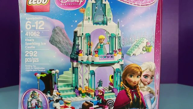 Elsa Frozen LEGO Disney Elsa's Sparkling Ice Castle Palace Play Set Video Anna Olaf Legos New Toy