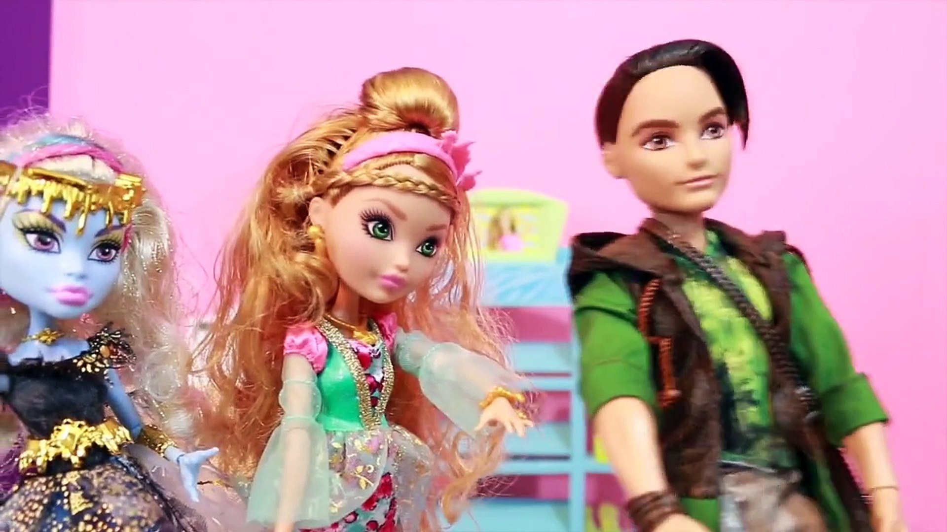 EVER AFTER HIGH DATE Monster High Dolls Toy Review HUNTER ASHLYNN ELLA  BARBIE Toys - video Dailymotion