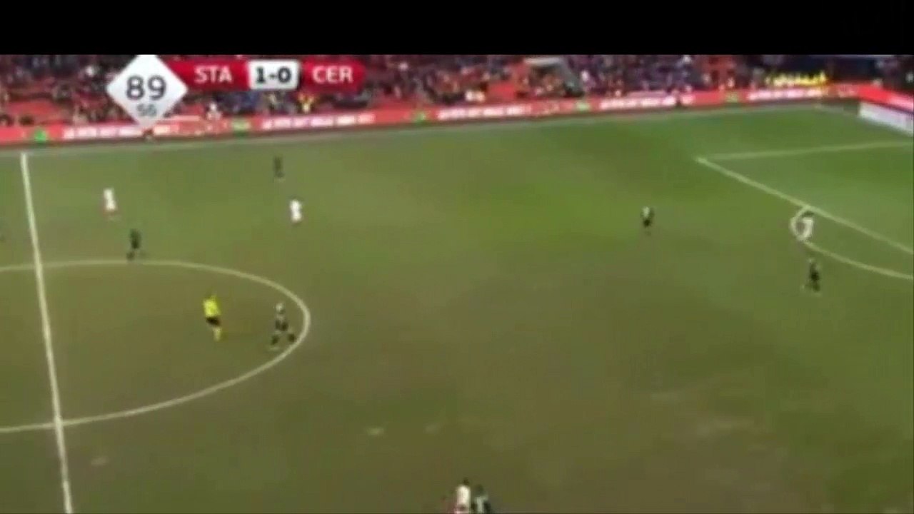 Faty R Goal Standard Liege 1 - 0 Cercle Brugge Jupiler League 27-2-2015