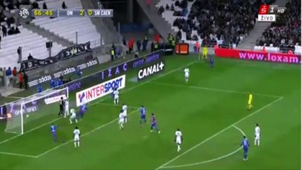 Nicolas Seube Goal Olympique Marseille 2 - 1 Caen Ligue 27.02.2015