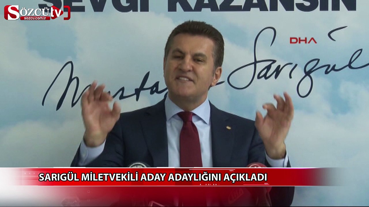 Sarıgül milletvekili aday adaylığını açıkladı