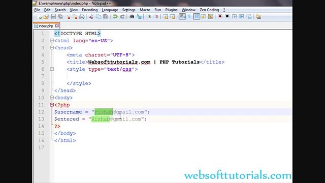 PHP tutorials in urdu - hindi - 33 - string functions in php