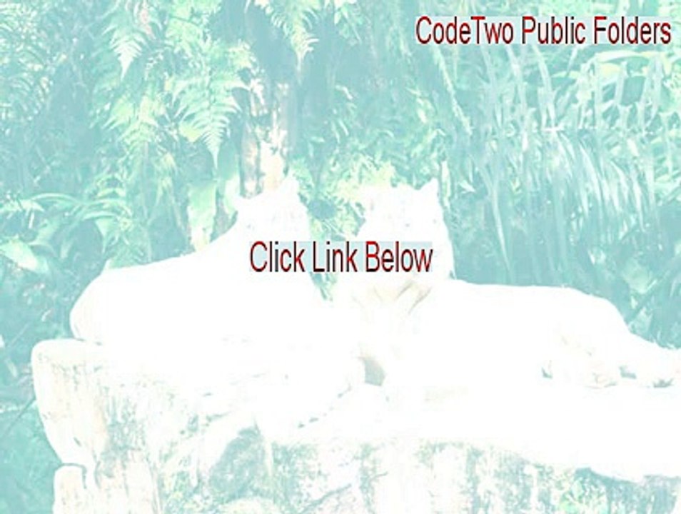 CodeTwo Public Folders Full Download (Legit Download)