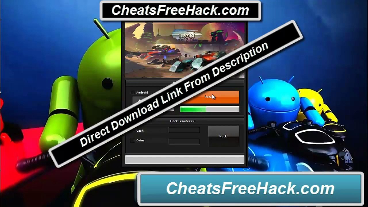 Iron Tanks Hack Gold Silver Energy Gas Cheat Tool Free Download 2015