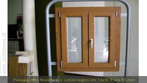 PERUGIA,    FINESTRA PVC COLORE LEGNO CM 73X90 EURO 50