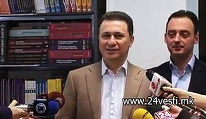 GRUEVSKI ZA SLUCAJOT KOSMOS  28 02