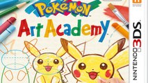 Pokemon Art Academy Gameplay (Nintendo 3DS) [60 FPS] [1080p]