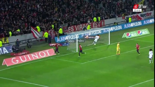 Marcos Lopes 2:1 | Lille - Lyon 28.02.2015 HD
