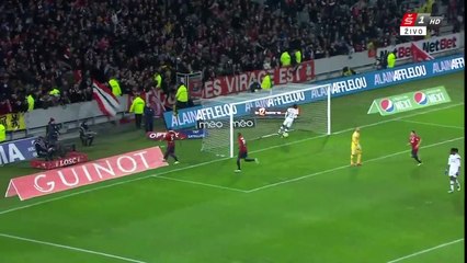 Marcos Lopes 2:1 | Lille - Lyon 28.02.2015 HD