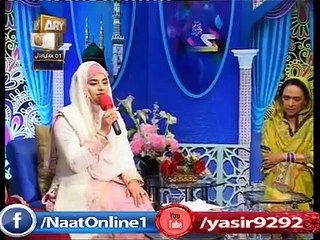 Descargar video: Lo Madine Ki Tajalli Se Lagye Hoye Hain By Hooria fahim qadri New Naat 2015