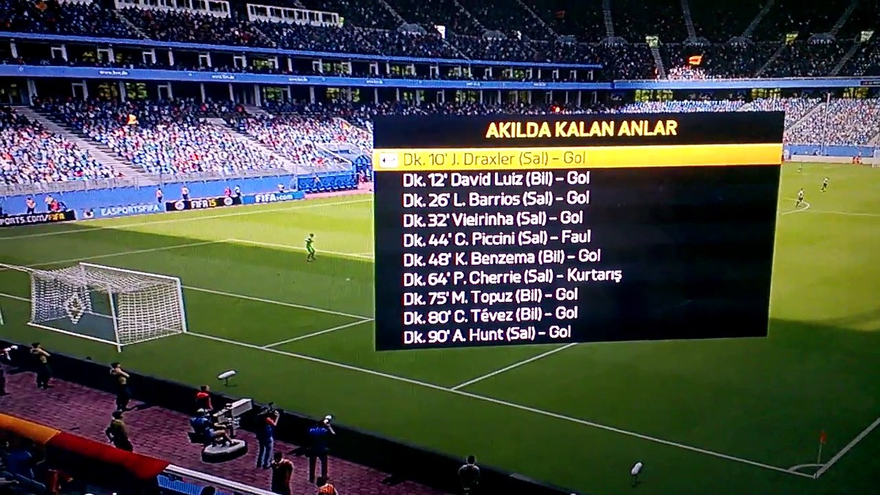 By Bilecikli Özcan - Fifa 2015 online Mehmet Topuz'un süper golü