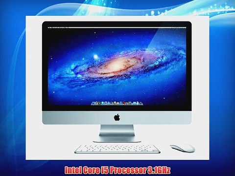 Apple iMac MC814LL/A 27-Inch Desktop PC (3.1GHz Intel Core i5 Processor 4GB RAM 1TB HDD) (OLD