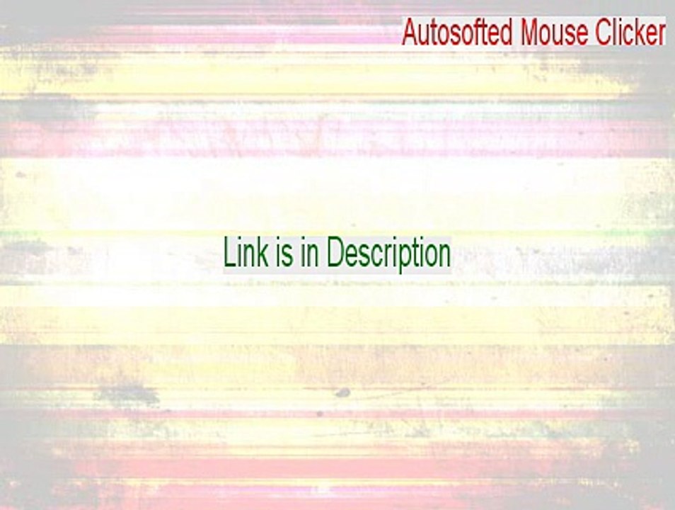Autosofted Mouse Clicker Full [Instant Download]