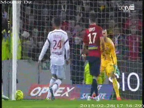 Lille OSC	vs Olympique Lyonnais ( lille 2-0 OL )