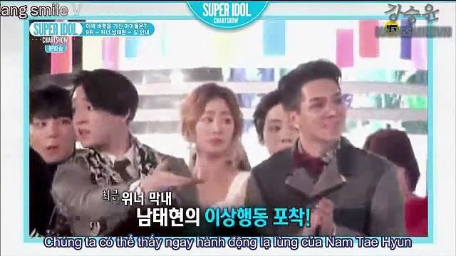 [Vietsub] [Kangsmilevnsub] Super Idol Chart Show - WINNER Nam Tae Hyun cut