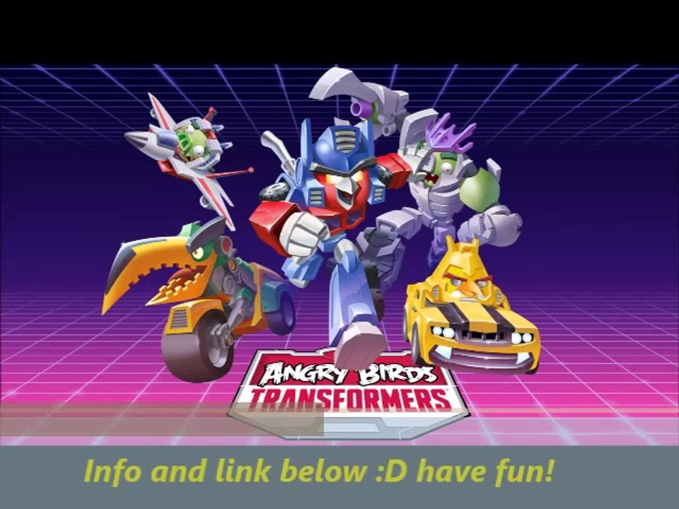 Latest  (July 2k15) Angry Birds Transformers v1.5.18 (ios) Apk + Mod + Data  (a lot of money) for Android
