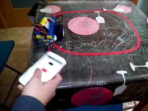 Arduino smartphone controlled car line follower 3