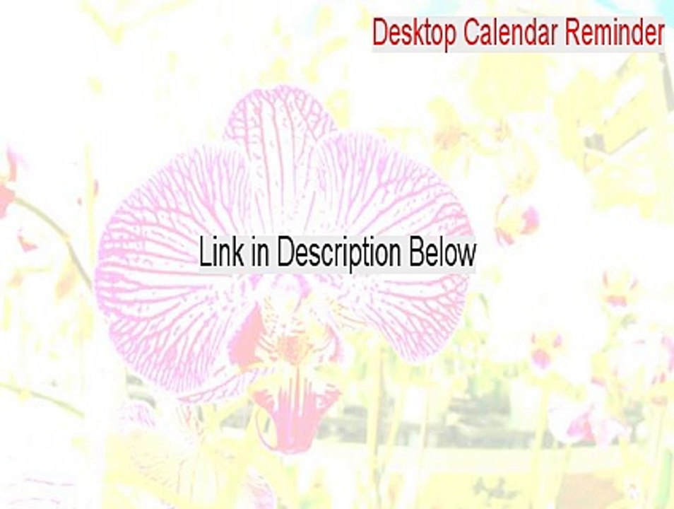 Desktop Calendar Reminder Key Gen (desktop calendar reminder windows 8