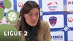 Conférence de presse Clermont Foot - Valenciennes FC (0-0) : Corinne DIACRE (CF63) - Ariël JACOBS (VAFC) - 2014/2015