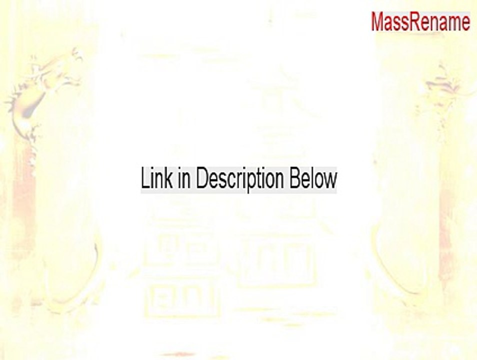MassRename Full [mass rename bash 2015]