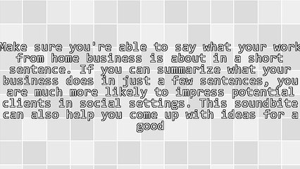 How To Run A Successful Home Based Business