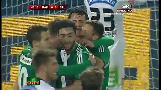 Robert Beric 1-0 _ Rapid Wien - Sturm Graz 28.02.2015 HD
