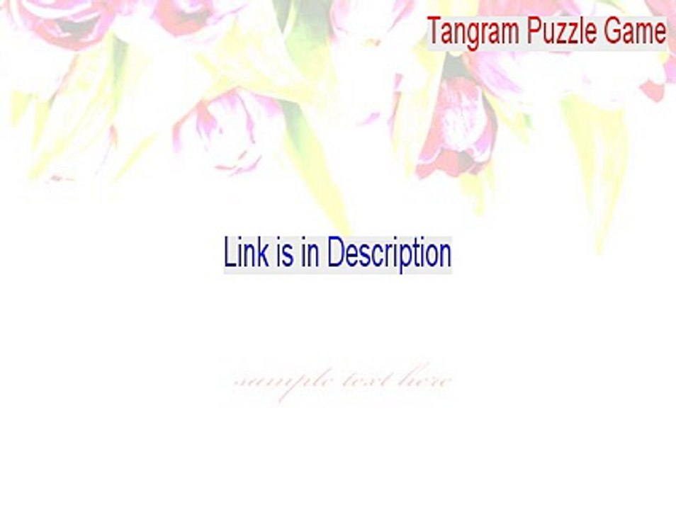 Tangram Puzzle Game Free Download [Download Now]