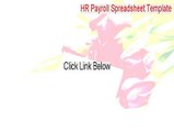 HR Payroll Spreadsheet Template Free Download (HR Payroll Spreadsheet Templatehr payroll spreadsheet template)