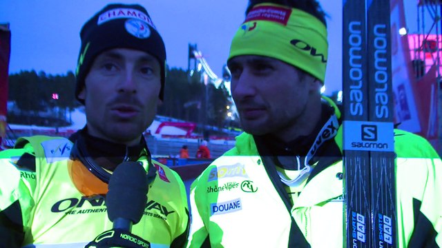 Interview de Jason Lamy Chappuis & Francois Braud, Champions du Monde 2015 en Team Sprint