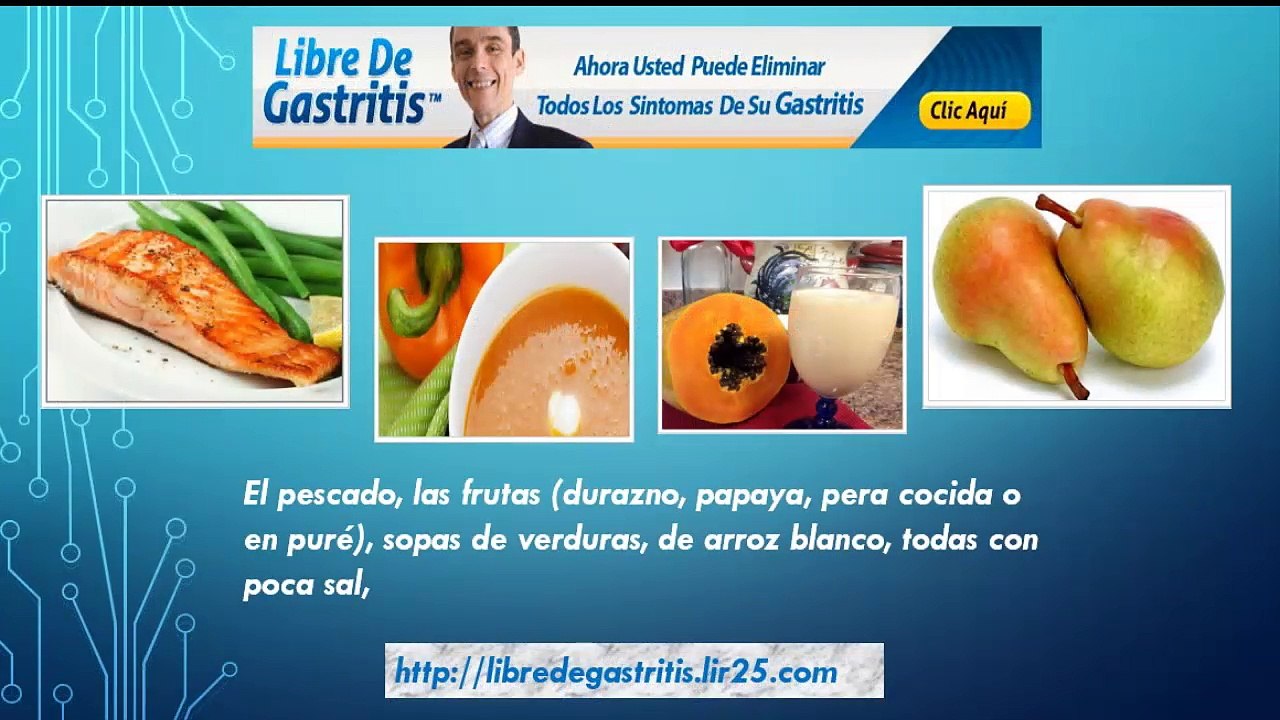 Alimentos Permitidos para Gastritis