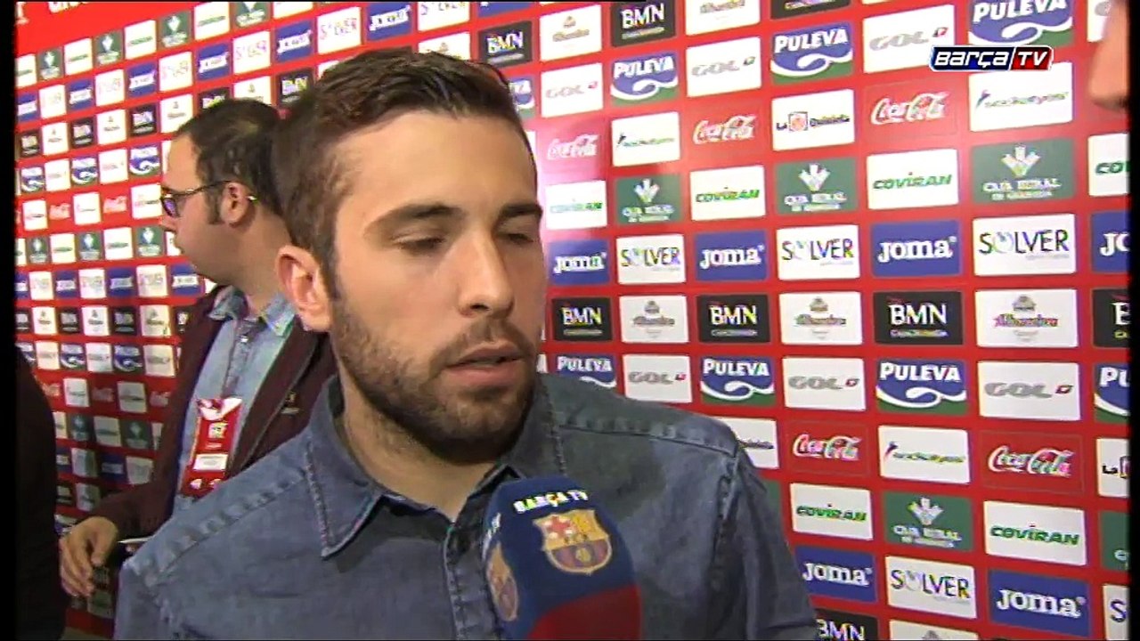 Jordi Alba: "El Barça és el club de la meva vida"
