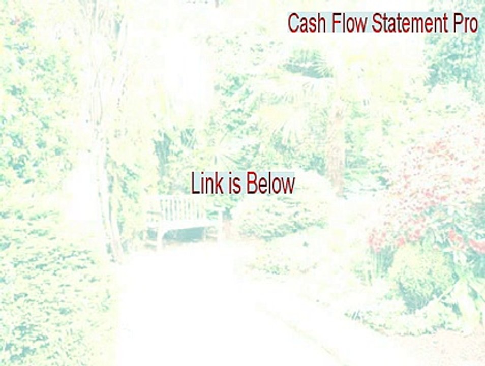 Cash Flow Statement Pro Key Gen [cash flow statement profit and loss 2015]