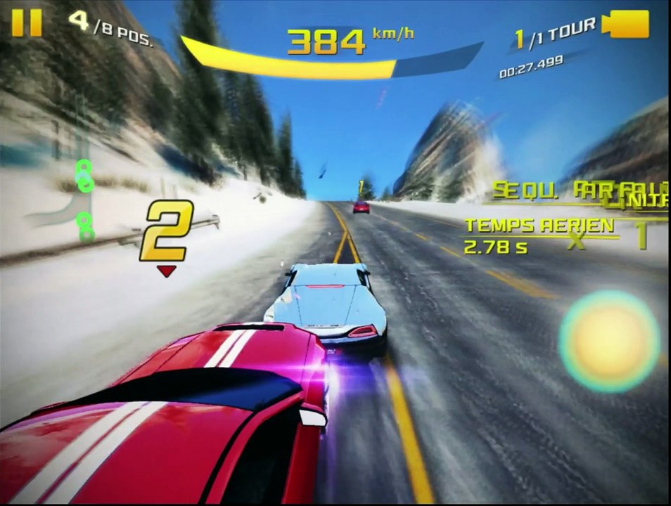 Gameplay Asphalt 8 Rimac MP event in Alps - Alpes