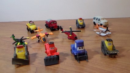 Planes Fire & Rescue Toys Disney Playset 12 Figures Storybook and Playmat!