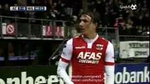 Berghuis S Goal Alkmaar 1 - 0 Willem II Eredivisie 28-2-2015