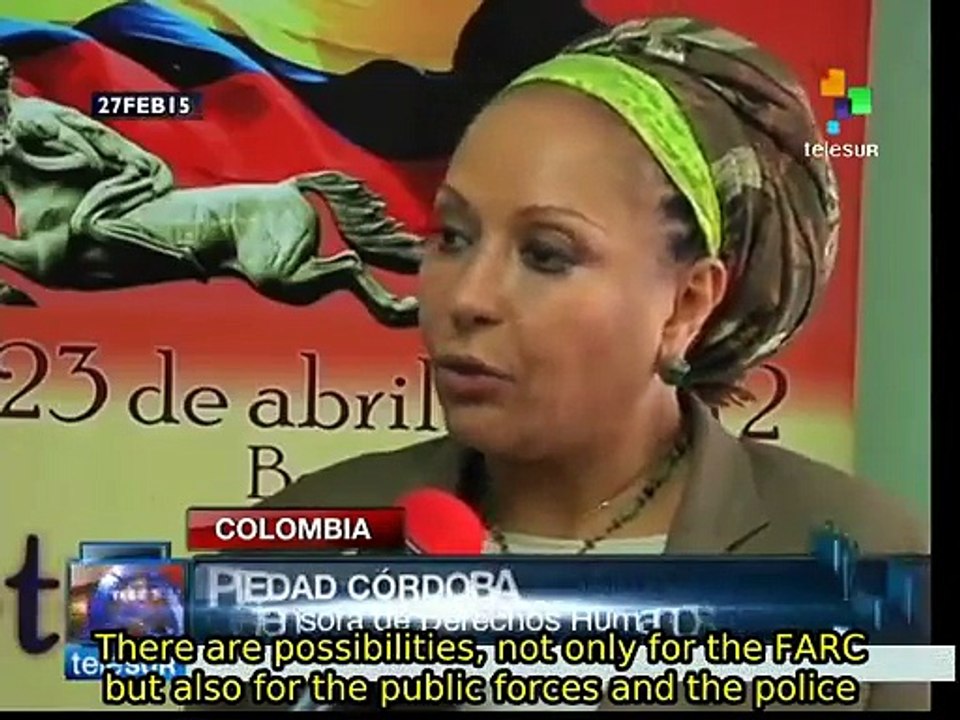 Colombian activists protest gov't development plan