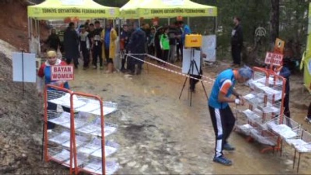 Alanya'da Oryantiring Yarışları Devam Ediyor