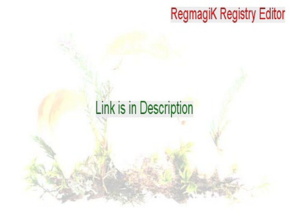 RegmagiK Registry Editor (64-Bit) Key Gen (Legit Download)