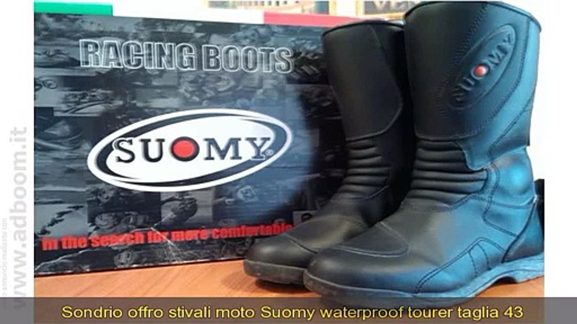 Stivali hot sale moto suomy