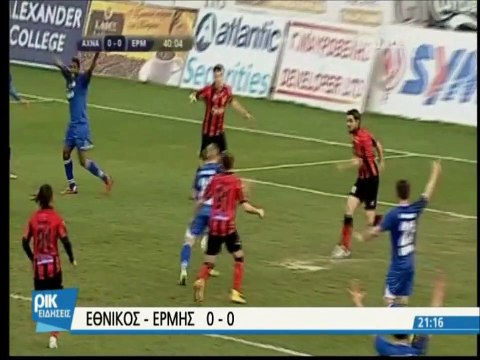 Εθνικός Άχνας - Ερμής 0-0 22η αγωνιστική