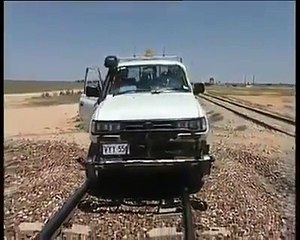 Super Mind Blowing Car Convert to Train